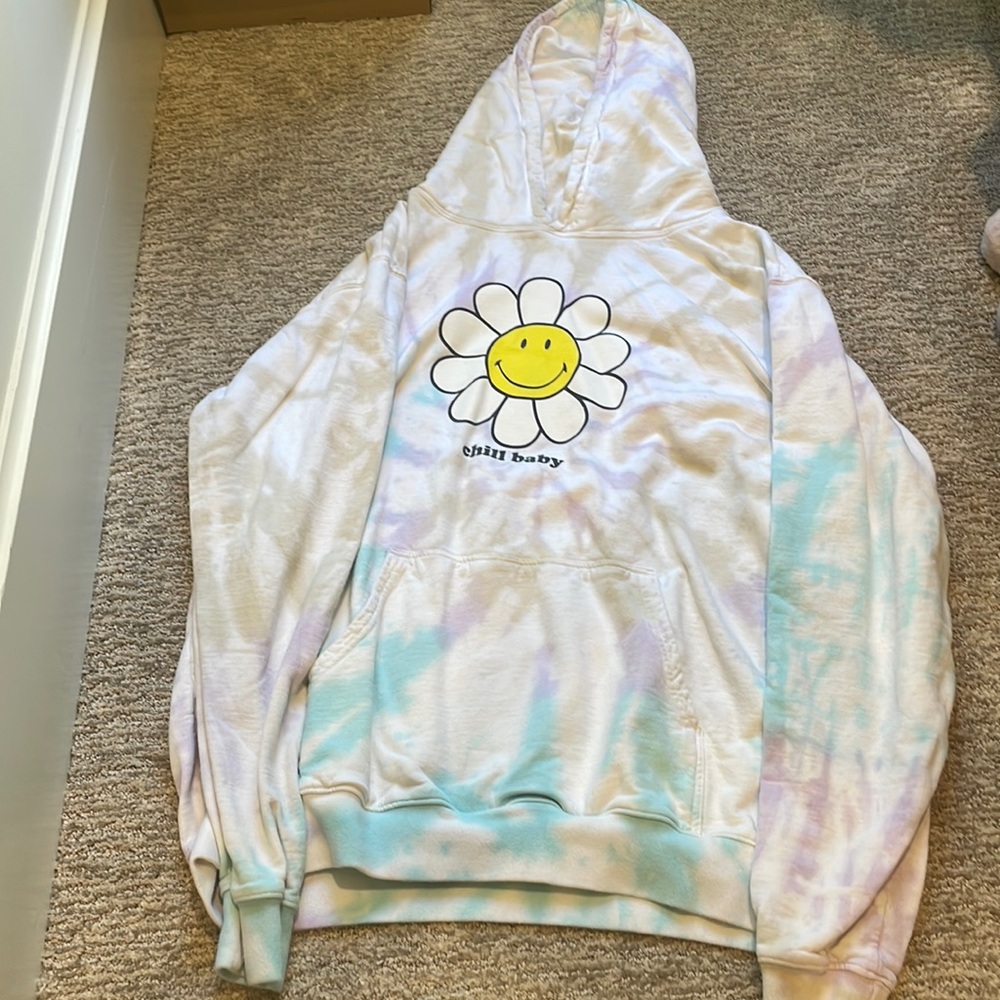 BSR smiley hoodie, size XL, worn once